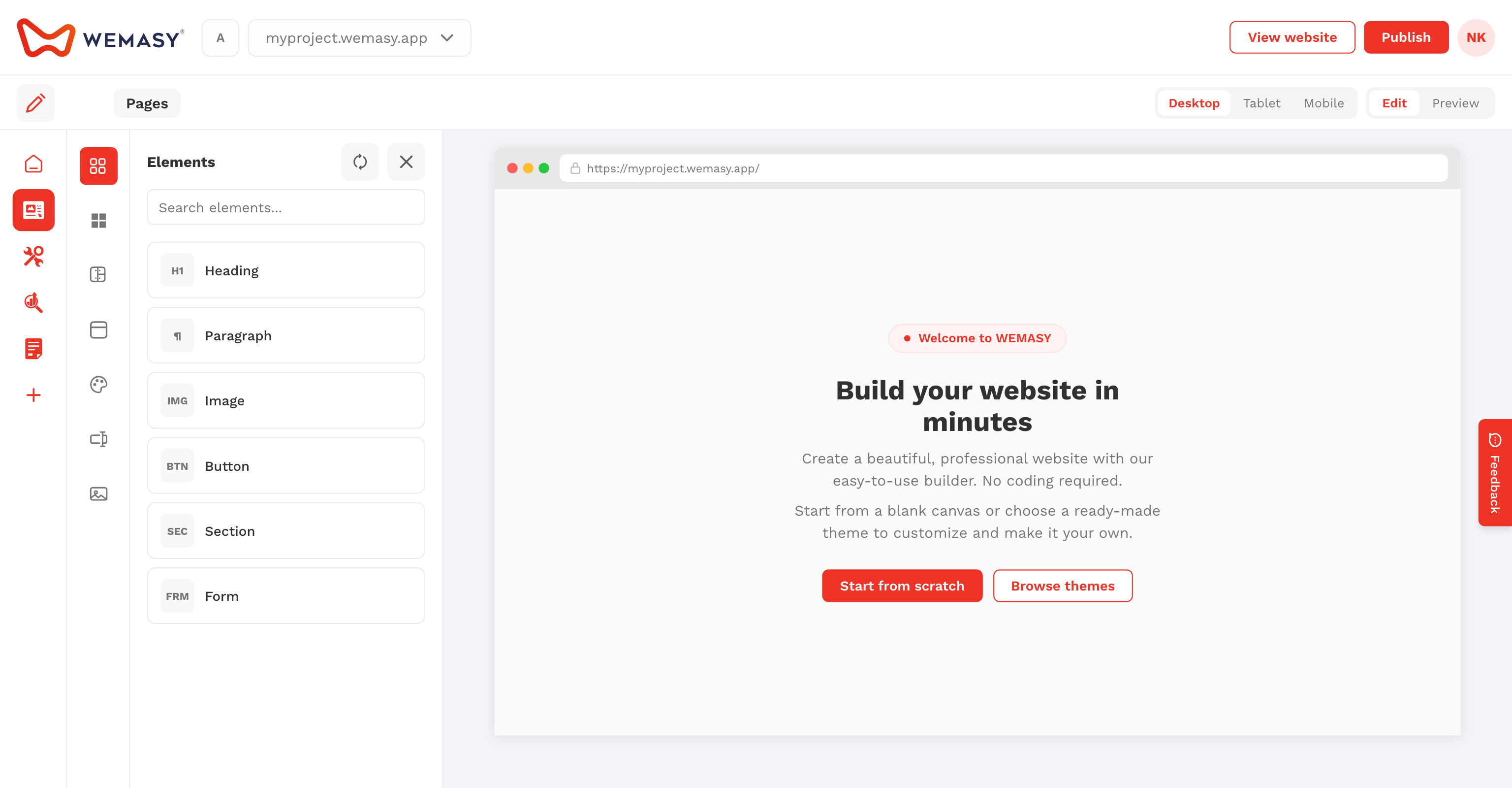 Website-Builder: Wo du es findest