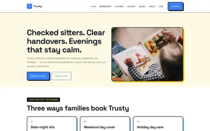 Theme Trusty