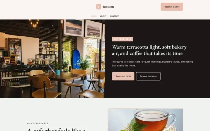 Website für Pub